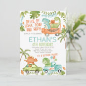 恐竜の誕生日パレード 招待状 (スタンド正面)