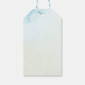 恐竜の誕生日パーティーありがとうラベル ギフトタグ (裏面)