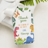 恐竜の誕生日パーティーありがとうラベル ギフトタグ