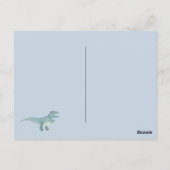 恐竜の誕生日パーティーありがとう ポストカード (裏面)