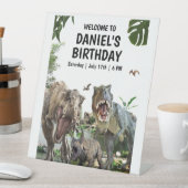 恐竜の誕生日パーティーにお招きします！ディノ・Ｔ・レックスの誕生日です！ 台座サイン (インサイチュ)