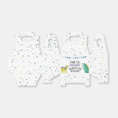 恐竜の誕生日パーティーのお願いボックス フェイバーボックス (折り畳みなし)