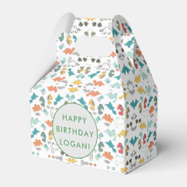 恐竜の誕生日パーティーの写真 フェイバーボックス