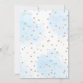 恐竜の誕生日パーティーの招待状 招待状 (裏面)