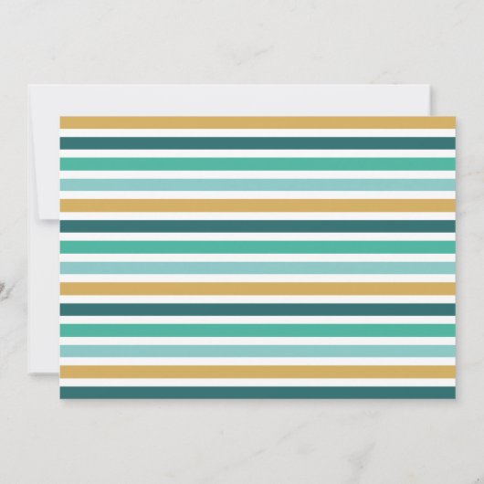 恐竜の誕生日パーティーの招待状 招待状 (裏面)