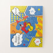 恐竜の誕生日パーティージグソーパズル ジグソーパズル (縦)