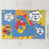 恐竜の誕生日パーティーランチョンマット紙パッド ペーパーパッド (インサイチュ)
