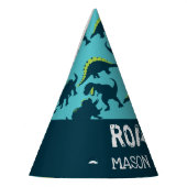 恐竜の誕生日パーティー帽子 パーティーハット (左)