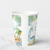 恐竜の誕生日パーティー用品紙カップ 紙コップ (左)