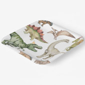 恐竜の誕生日パーティー紙プレート ペーパープレート (傾斜あり)