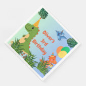 恐竜の誕生日パーティー – かわいいディノテーマ (コーナー)