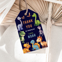 恐竜の誕生日パーティー ギフトタグ