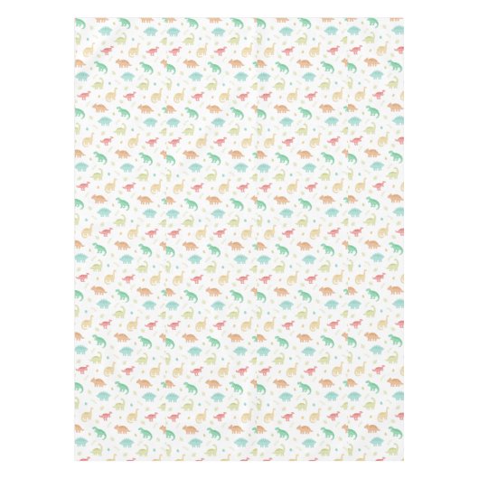 恐竜の誕生日パーティー テーブルクロス (正面)