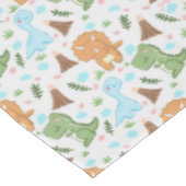 恐竜の誕生日パーティー テーブルクロス (アングル)