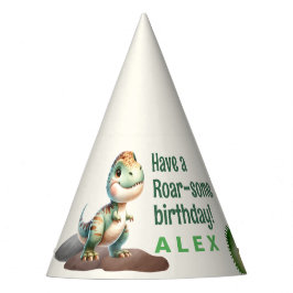 恐竜の誕生日パーティー パーティーハット