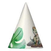 恐竜の誕生日パーティー パーティーハット (左)