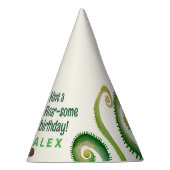 恐竜の誕生日パーティー パーティーハット (右)