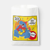 恐竜の誕生日パーティー フェイバーバッグ (正面)