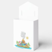 恐竜の誕生日パーティー フェイバーボックス (オープン)