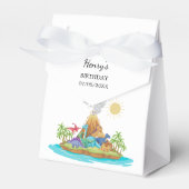 恐竜の誕生日パーティー フェイバーボックス (正面サイド)