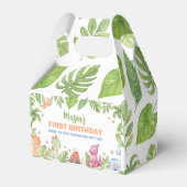 恐竜の誕生日パーティー フェイバーボックス (裏面サイド)