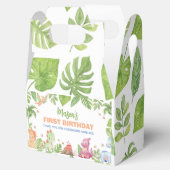 恐竜の誕生日パーティー フェイバーボックス (オープン)