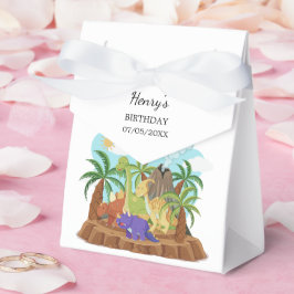 恐竜の誕生日パーティー フェイバーボックス