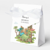 恐竜の誕生日パーティー フェイバーボックス (正面サイド)
