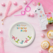 恐竜の誕生日パーティー ペーパープレート (パーティー)