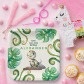 恐竜の誕生日パーティー ペーパープレート (パーティー)