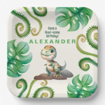 恐竜の誕生日パーティー