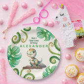 恐竜の誕生日パーティー ペーパープレート (パーティー)