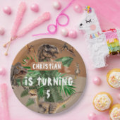 恐竜の誕生日パーティー ペーパープレート (パーティー)