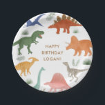 恐竜の誕生日パーティー ペーパープレート<br><div class="desc">これらの恐竜をテーマにしたtouchプレートを使用して、カラフルデコールに仕上げ紙を追加。</div>