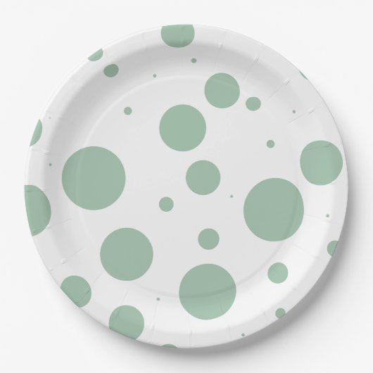 恐竜の誕生日プレート ペーパープレート (正面)