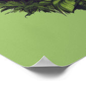 恐竜の誕生日ポスターのサイン ポスター (角)