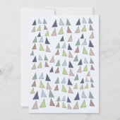 恐竜の誕生日招待状スタンプアンドチョンプ 招待状 (裏面)