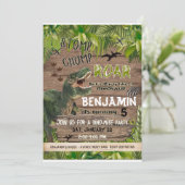 恐竜の誕生日招待状、恐竜の誕生日Ⅰ 招待状 (スタンド正面)