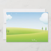 恐竜の誕生日招待状　恐竜パーティー 招待状 (裏面)