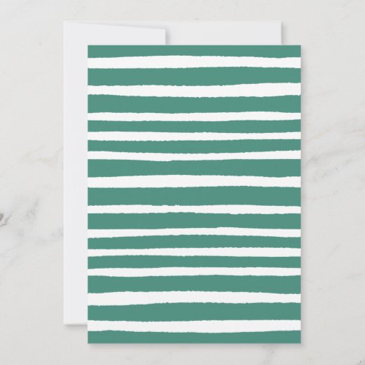 恐竜の誕生日招待状 招待状 (裏面)