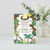 恐竜の誕生日招待状: Dino Adventure, Edit ポストカード (スタンド正面)