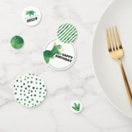 恐竜の誕生日紙吹雪 コンフェッティ