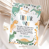 恐竜の誕生日3つのレックスサンキューボーイディノ 招待状