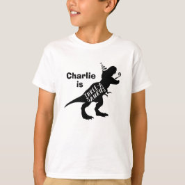 恐竜の誕生日Tシャツ 3歳の恐竜 Tシャツ