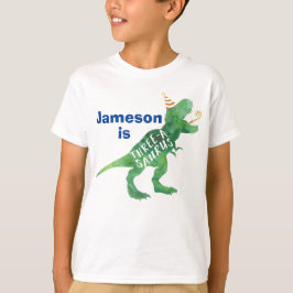 恐竜の誕生日TシャツThree A Saurus Tシャツ