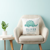 恐竜の誕生統計 赤ちゃん 男の子 クッション (椅子)