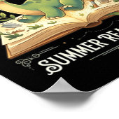 恐竜の読書冒険夏2026 T ポスター (角)