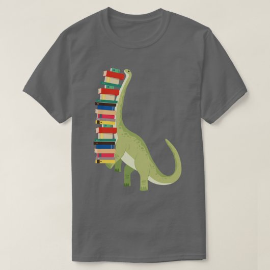 恐竜の読本 Tシャツ (デザイン正面)