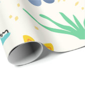 恐竜の贈り物 ラッピングペーパー (ロールコーナー)