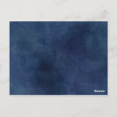 恐竜の赤ちゃんへの願い ポストカード (裏面)